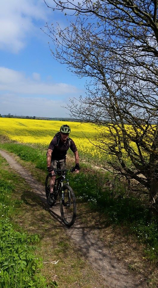 Chris enjoying a day out in the Chilterns